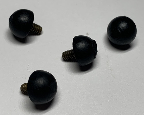 Vintage moog rubber foots - (4),